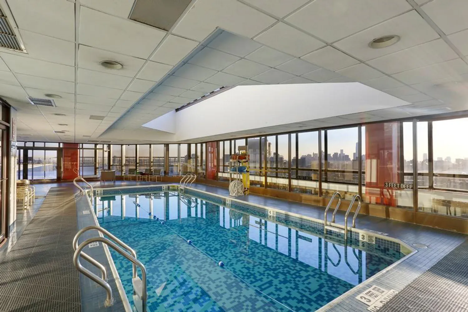 Indoor Rooftop Pool