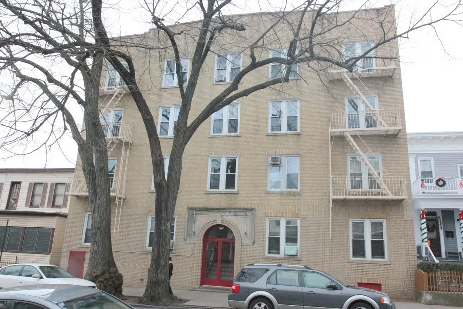 Front of the building