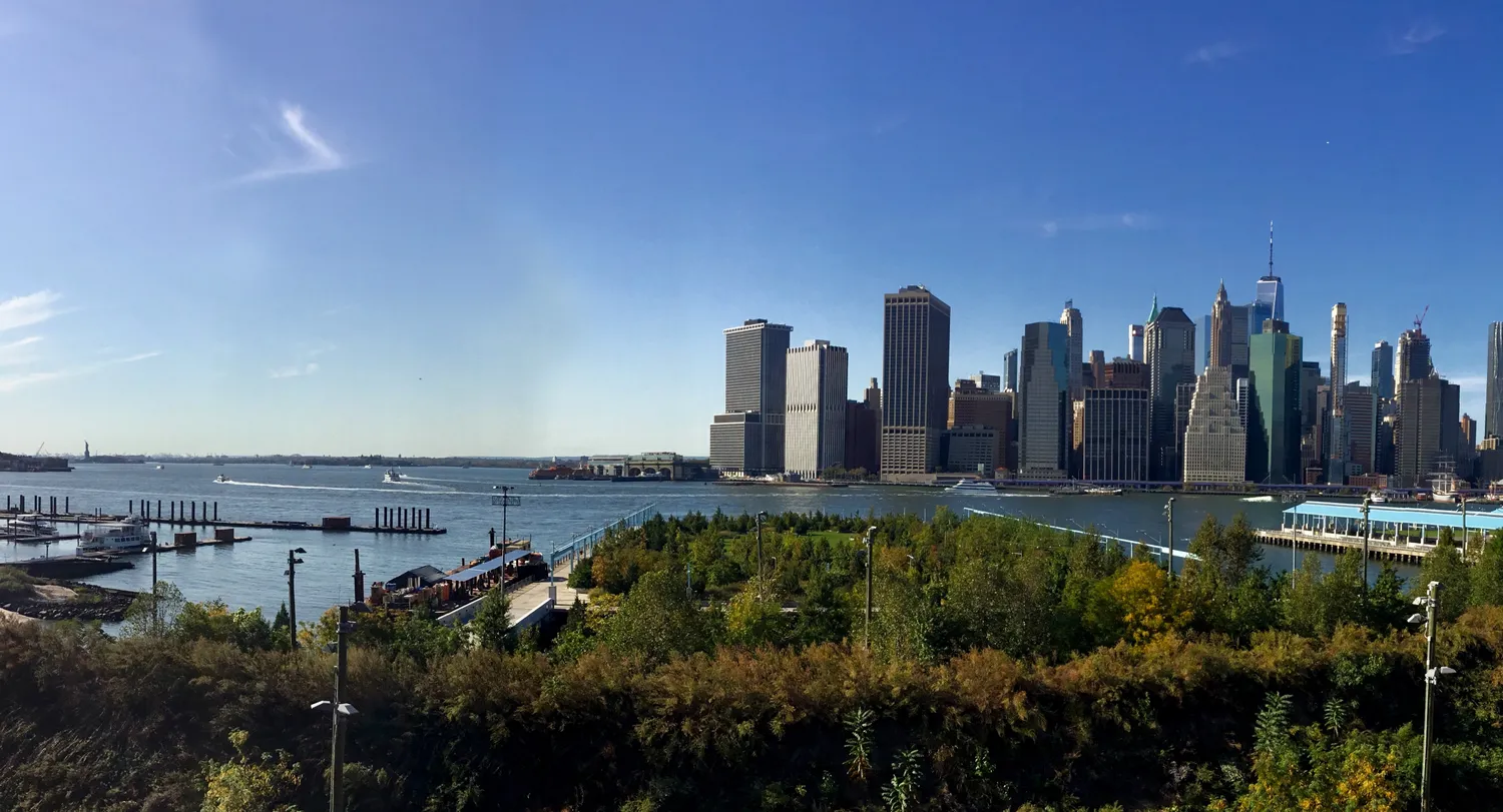 View from the Brooklyn Heights Promenade
