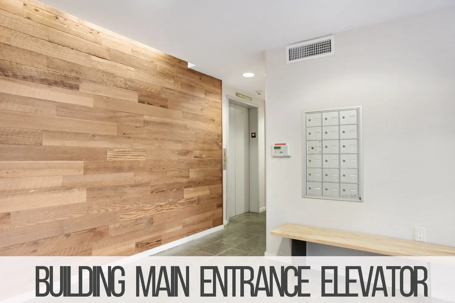 Main Entrance & Elevator
