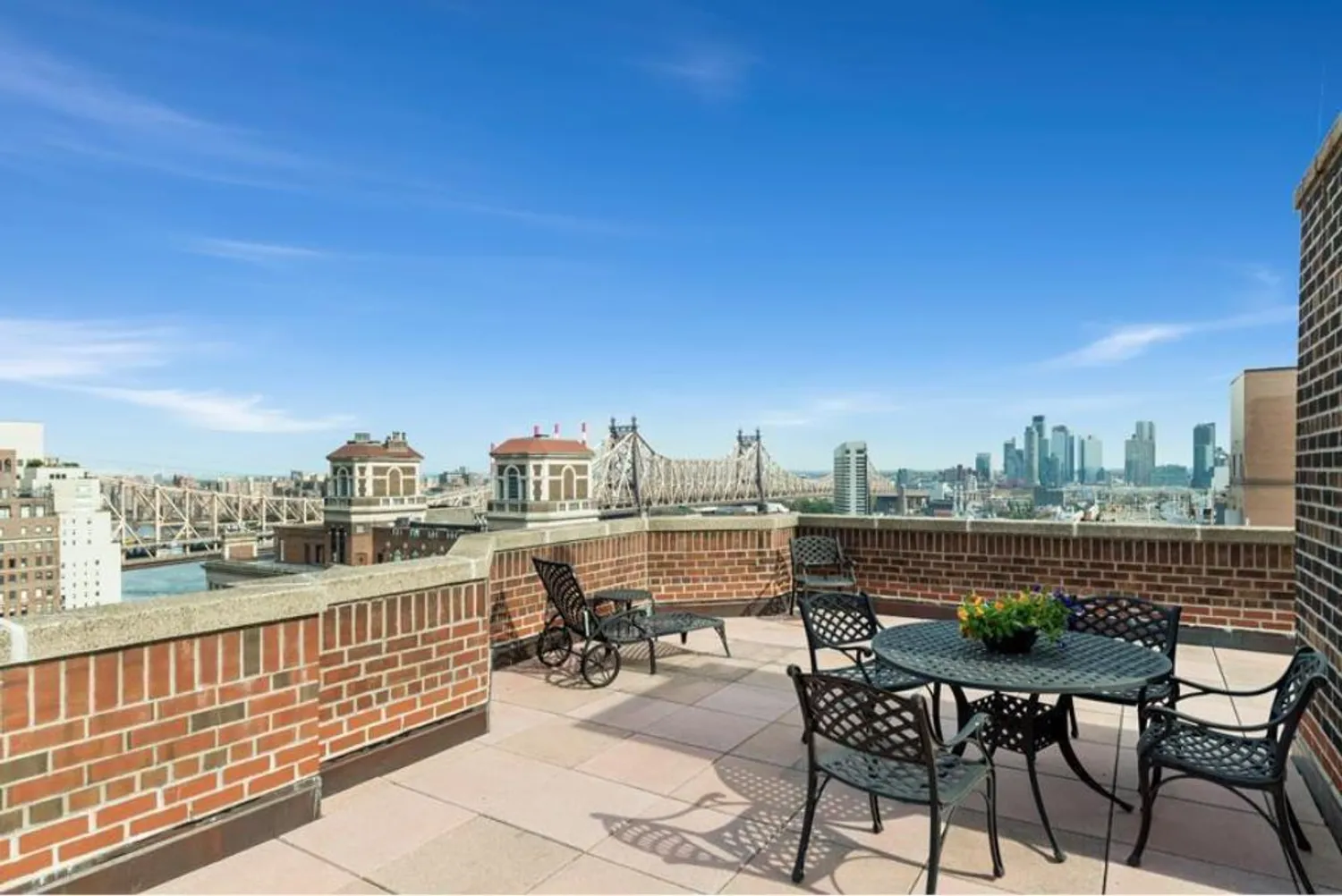 Roof top terrace- Amazing East River views