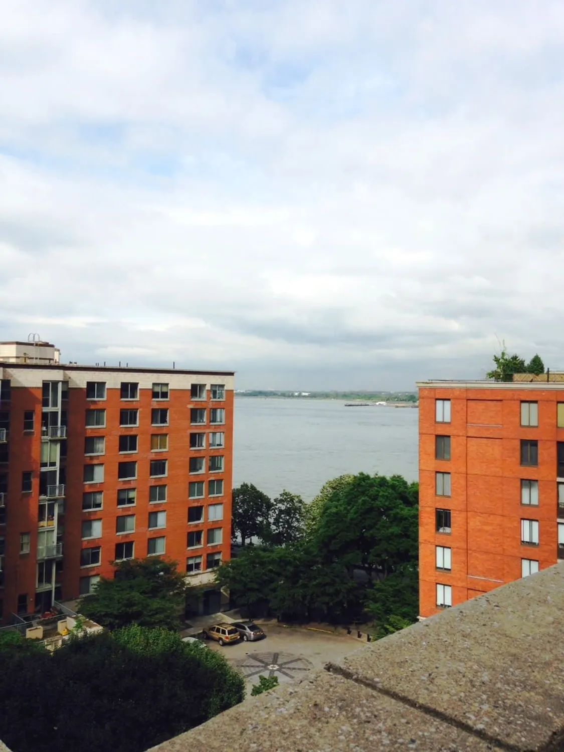 From the Sun Deck of Hudson River