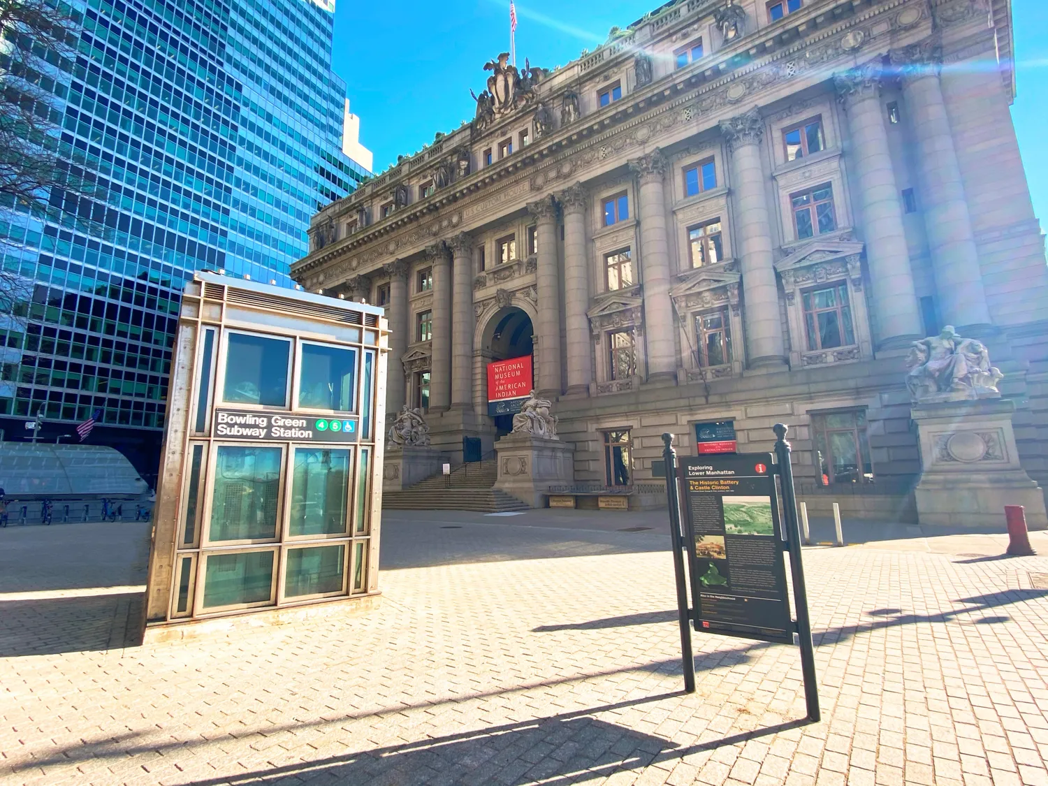 Museum and Train Station next door