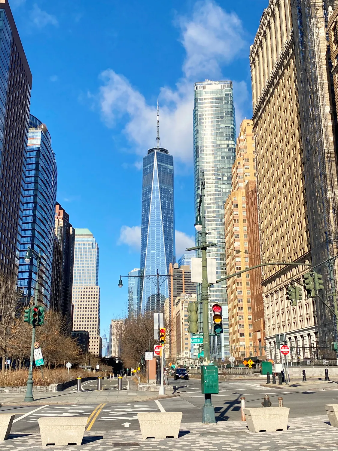 Charming neighborhood of Battery Park