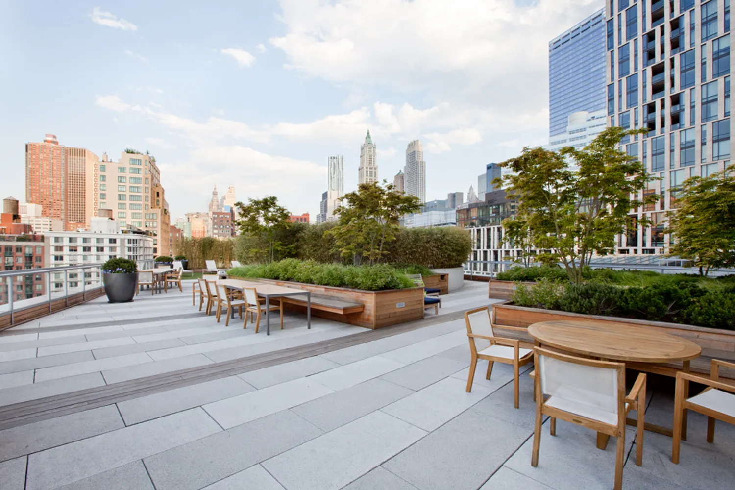 Common Landscaped Roof Terrace