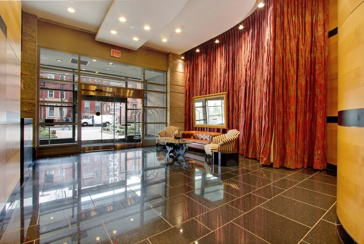 Elegant 24-Hour Doorman Attended Lobby