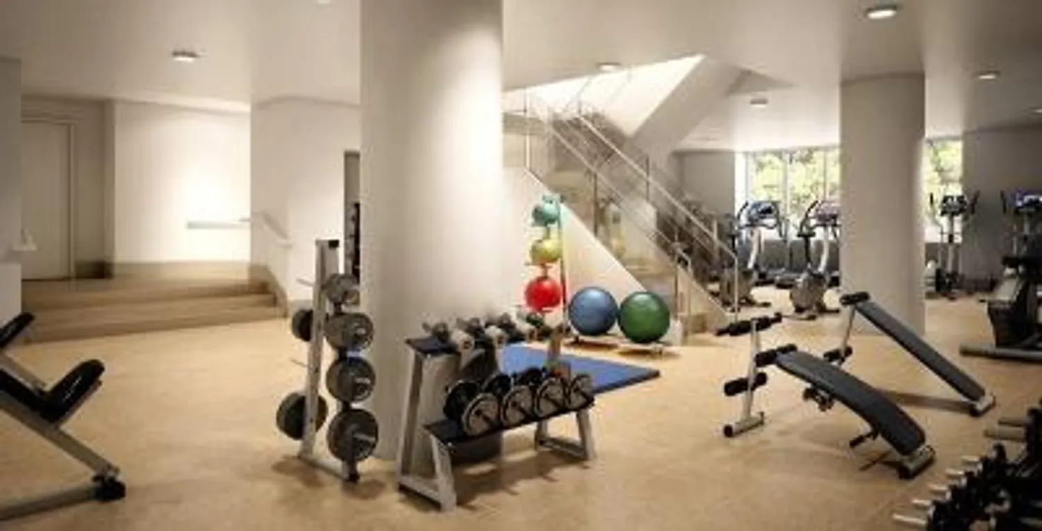 Two-Level Fitness Center with Yoga Studio