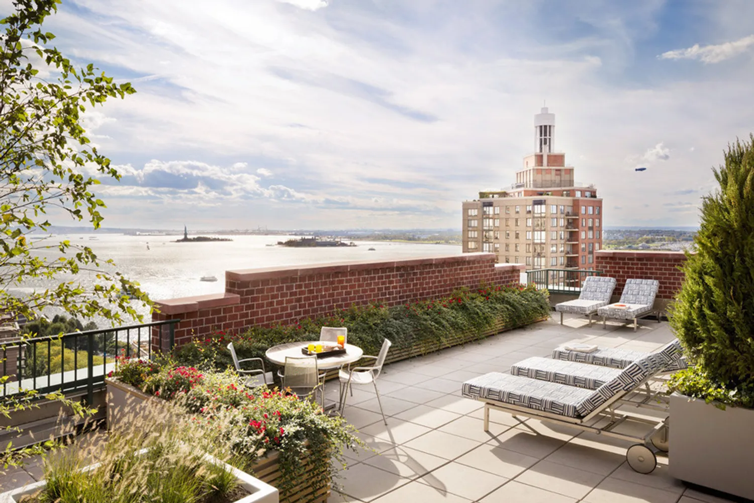 Roof Deck with Spectacular City and River Views