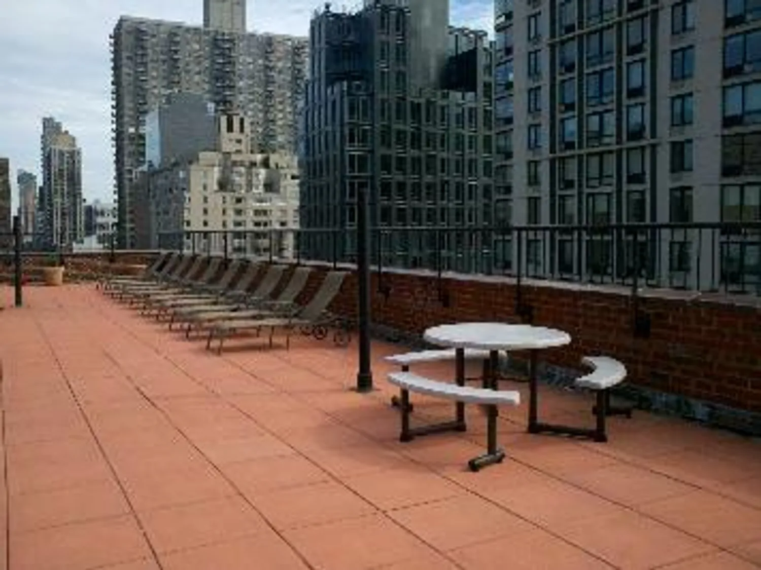 Large Roof Deck with surround views.