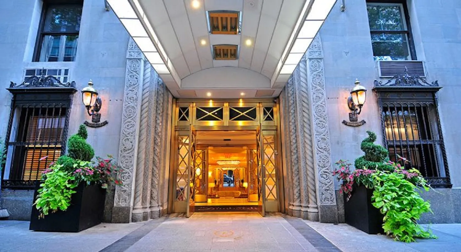 The Lombardy Hotel Entrance