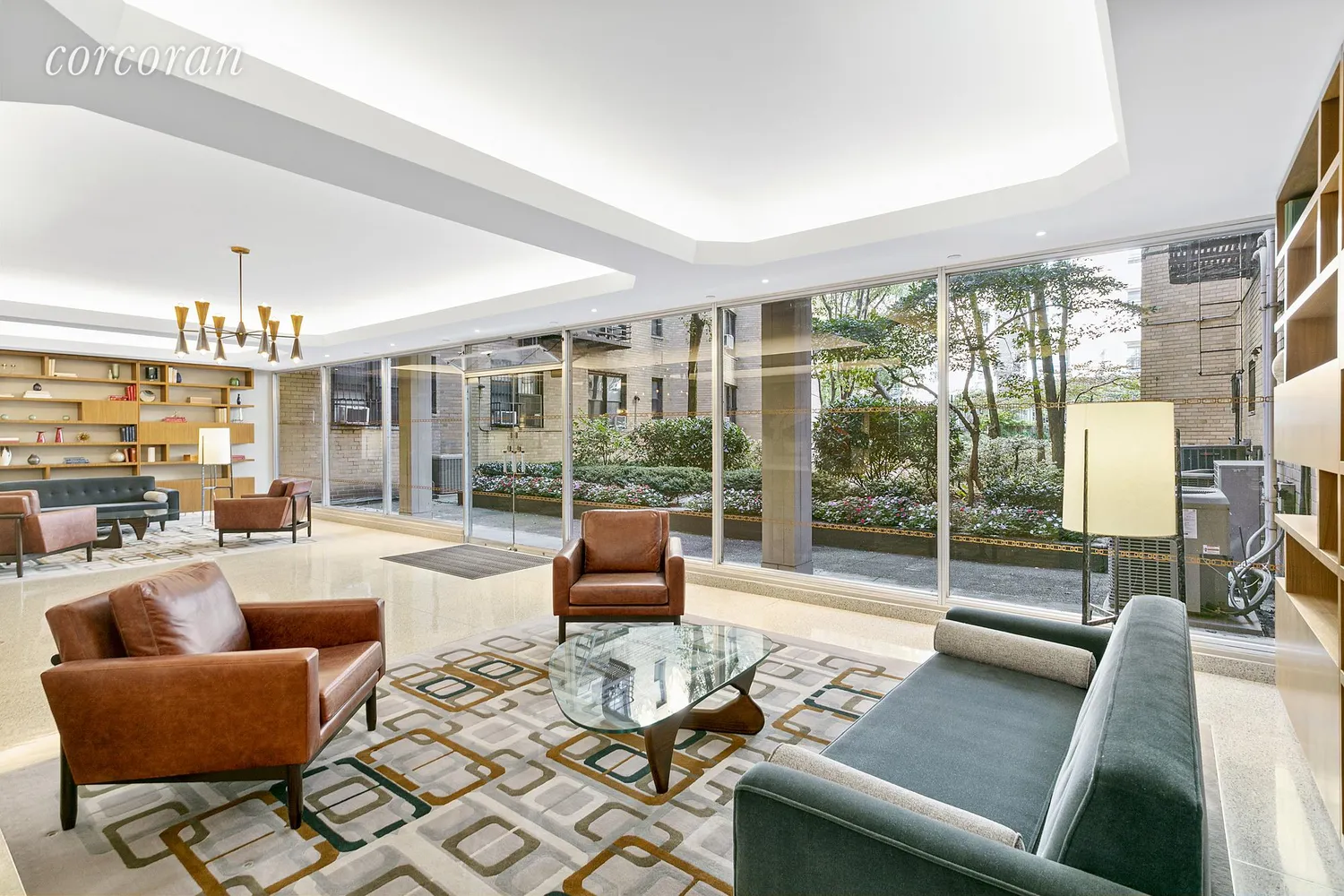 Expansive Lobby overlooking garden!