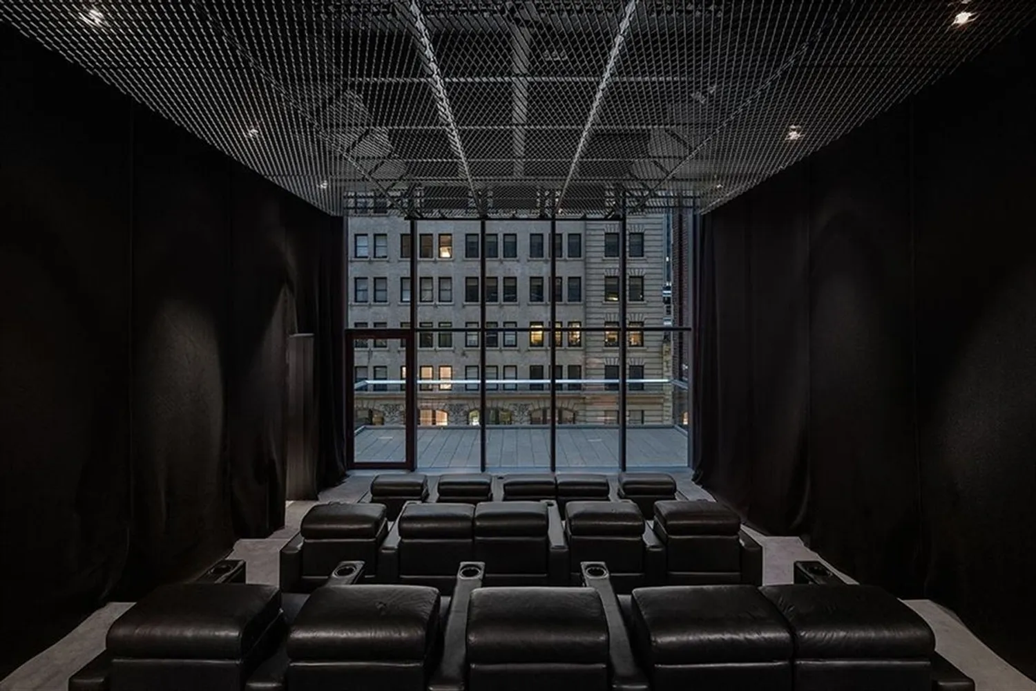 25-seat Theater with private terrace