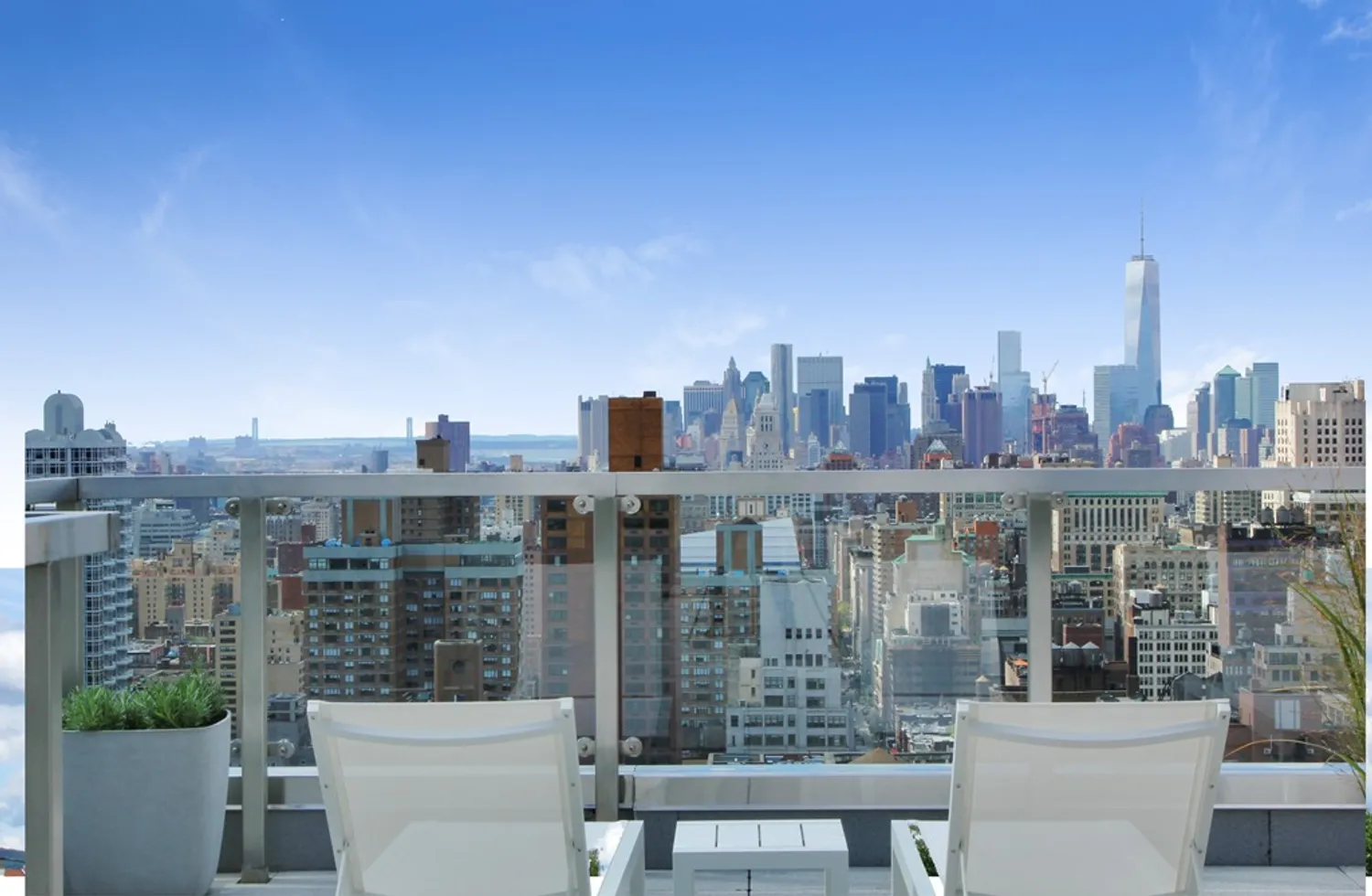 Landscaped Roof Deck