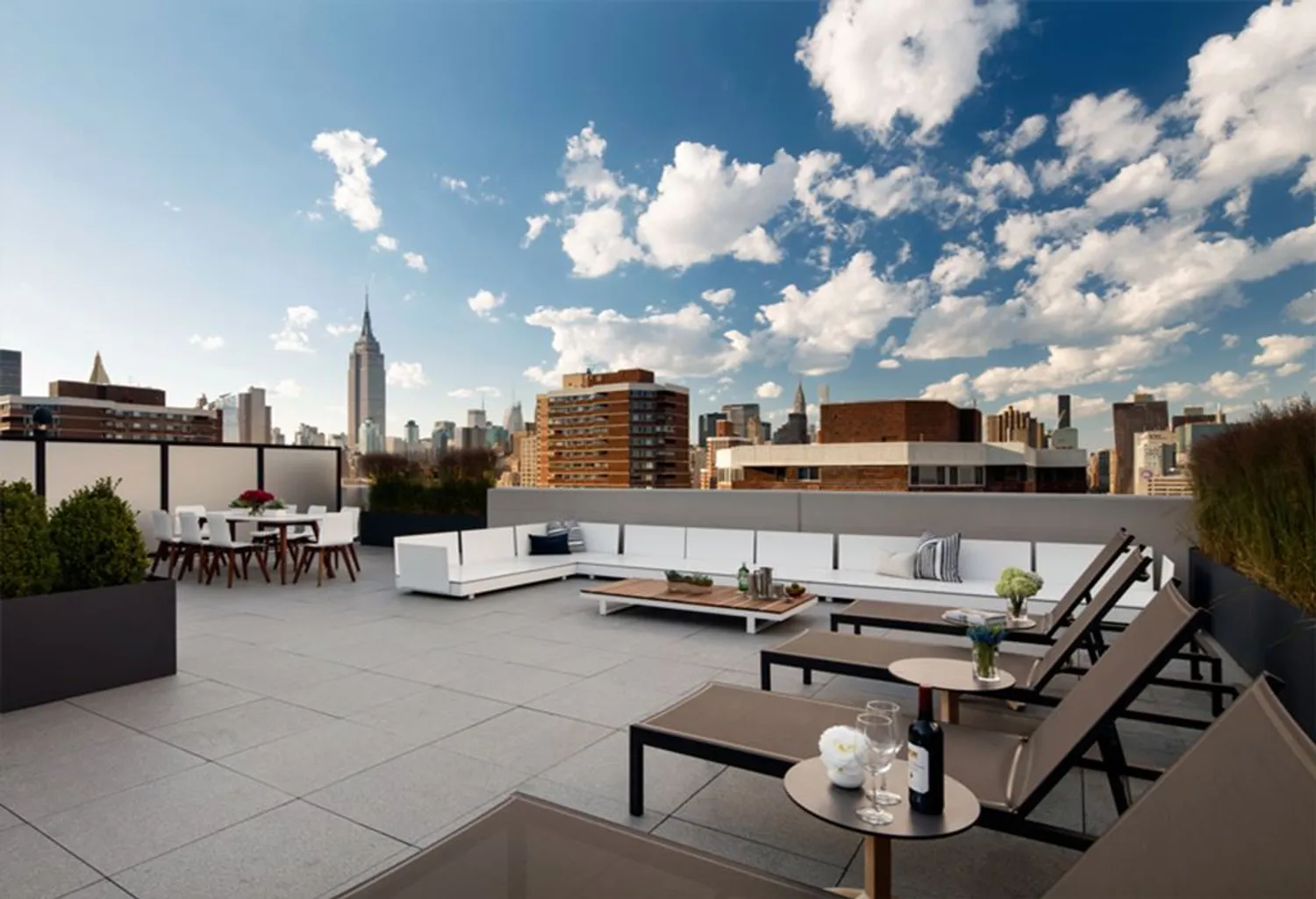 Landscaped Roof Deck