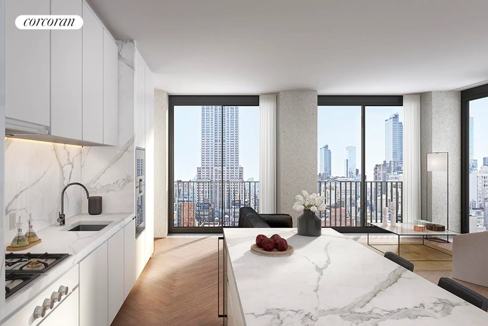 New York City Real Estate | View 16 West 40th Street, 29A | 2 Beds, 2 Baths | View 1