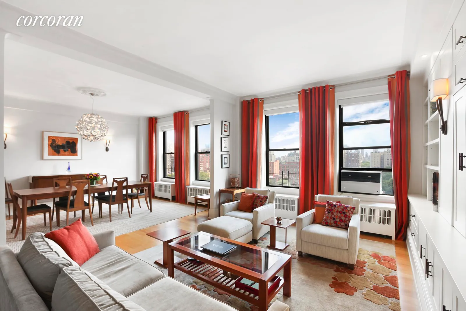New York City Real Estate | View 176 West 87th Street, 12B | 3 Beds, 3 Baths | View 1