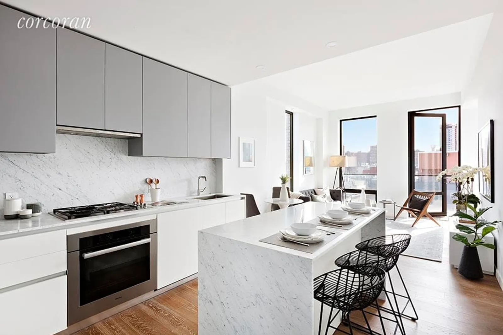 New York City Real Estate | View 287 East Houston Street, 6A | 2 Beds, 2 Baths | View 1