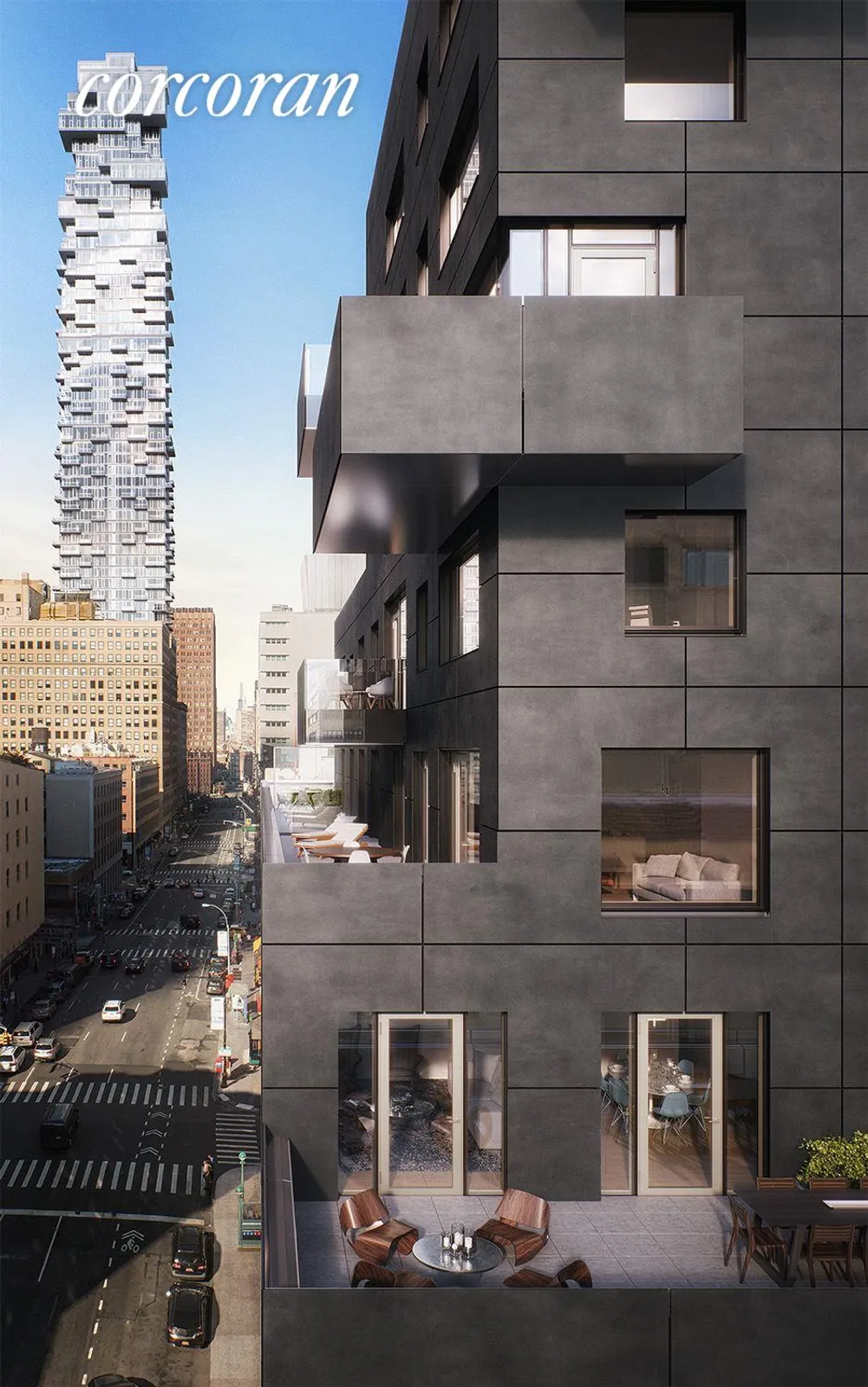 New York City Real Estate | View 30 Warren Street, 8B | 2 Beds, 2 Baths | View 1