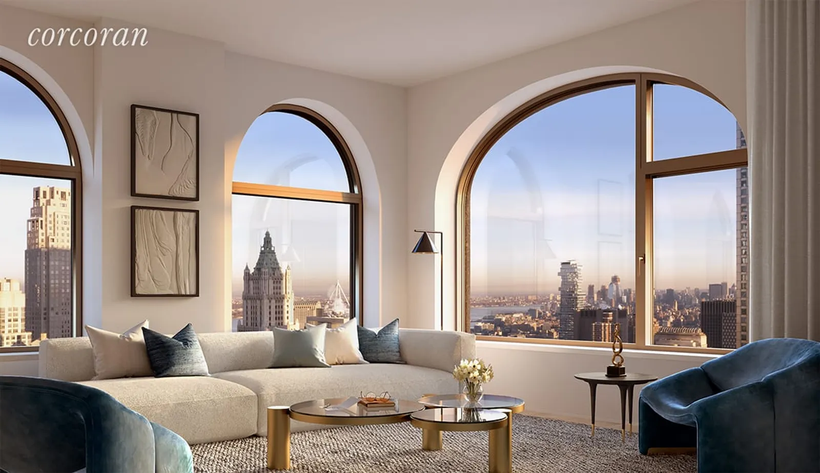 New York City Real Estate | View 130 William Street, 18B | 1 Bed, 1 Bath | View 1