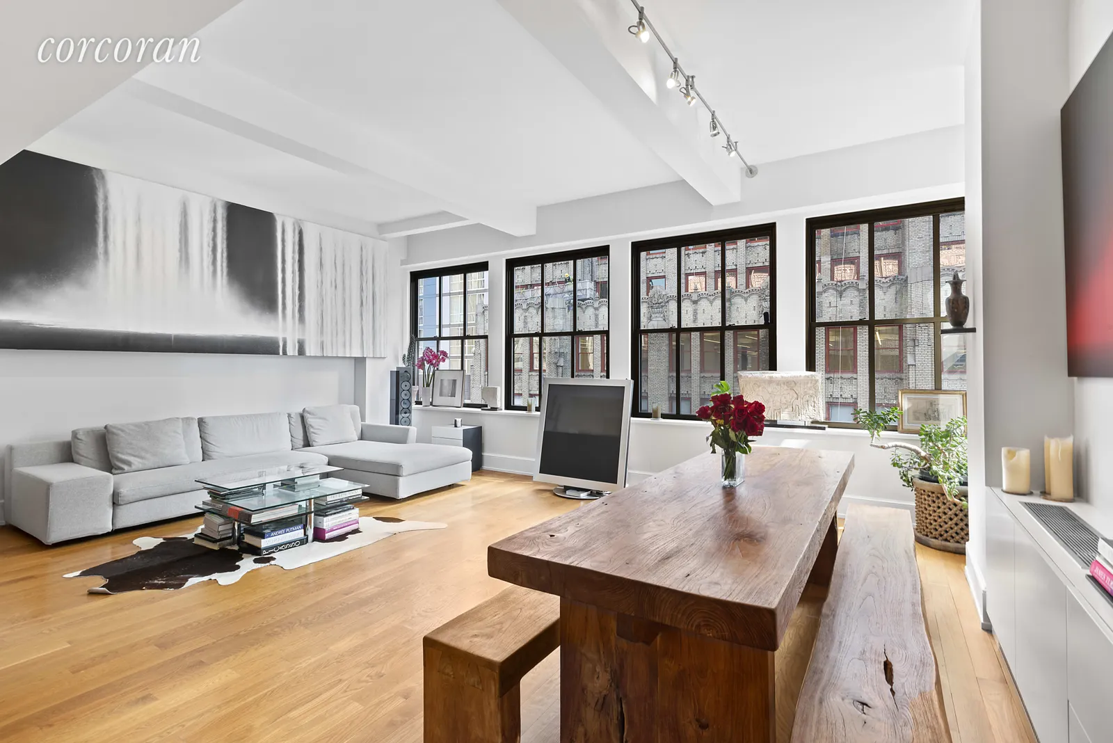 New York City Real Estate | View 130 West 30th Street, 12B | 3 Baths | View 1