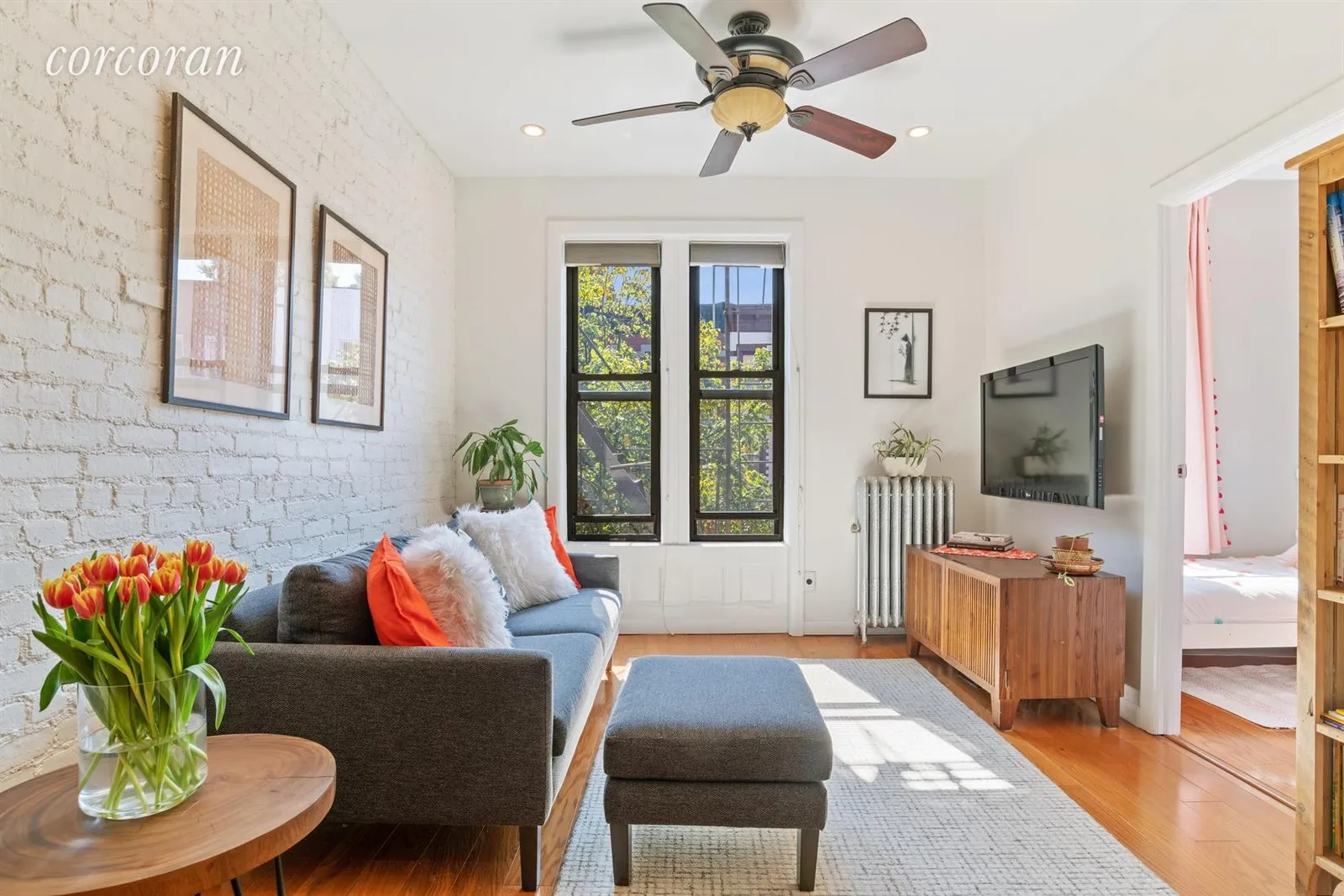 New York City Real Estate | View 423 15th Street, 2A | 3 Beds, 1 Bath | View 1