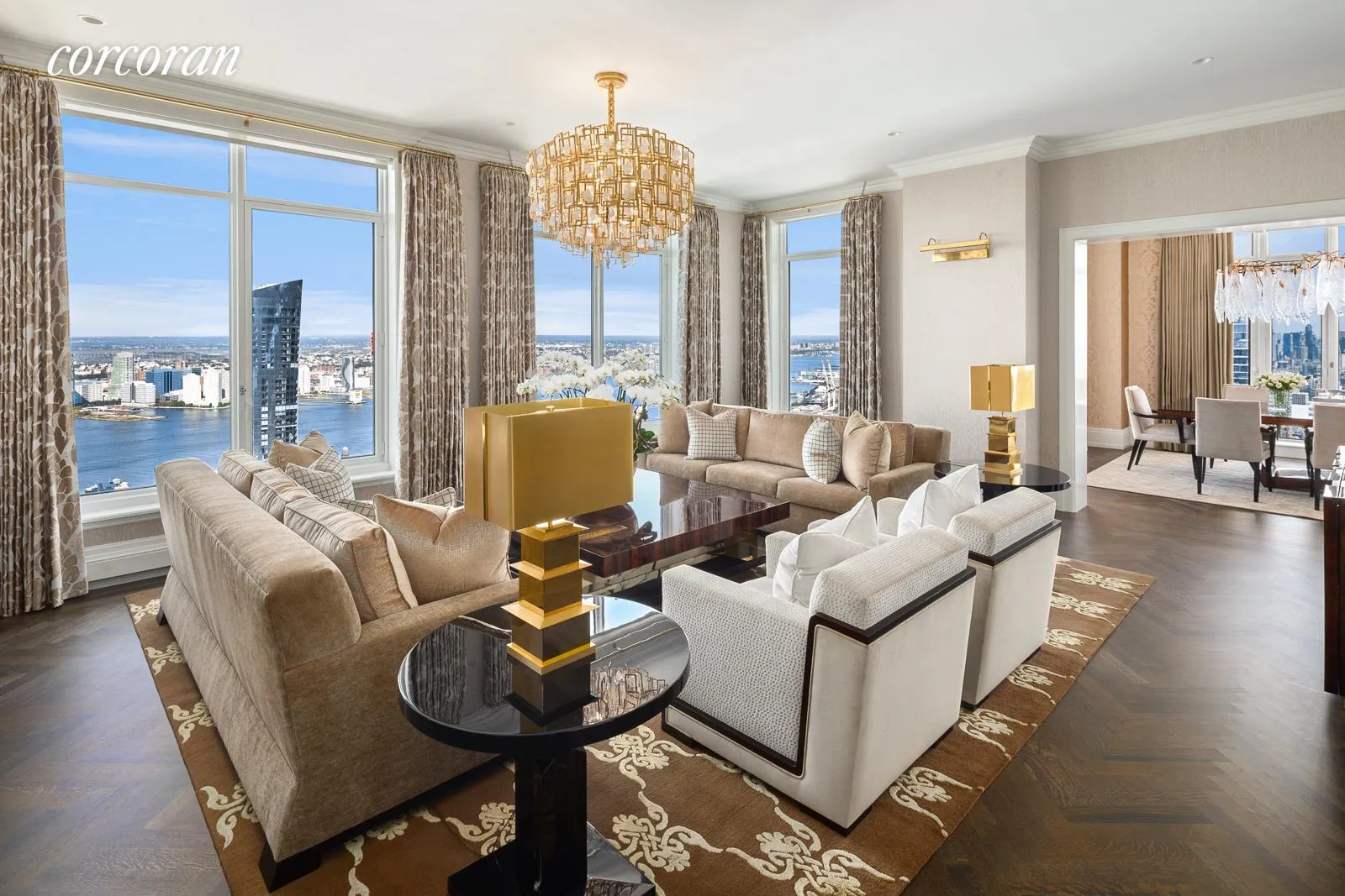 New York City Real Estate | View 30 Park Place, 68A | 4 Beds, 5 Baths | View 1