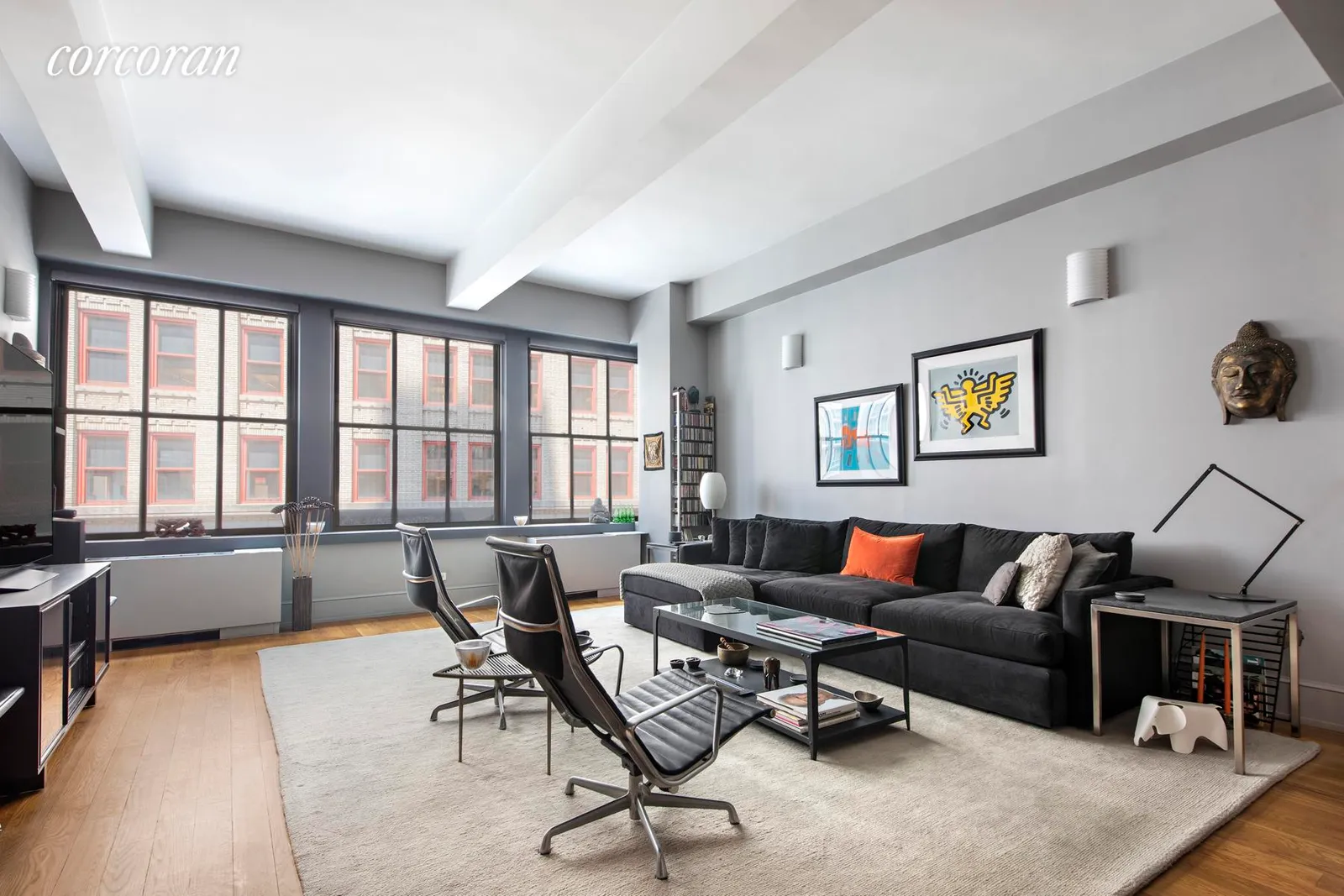 New York City Real Estate | View 130 West 30th Street, 4A | 1 Bed, 2 Baths | View 1