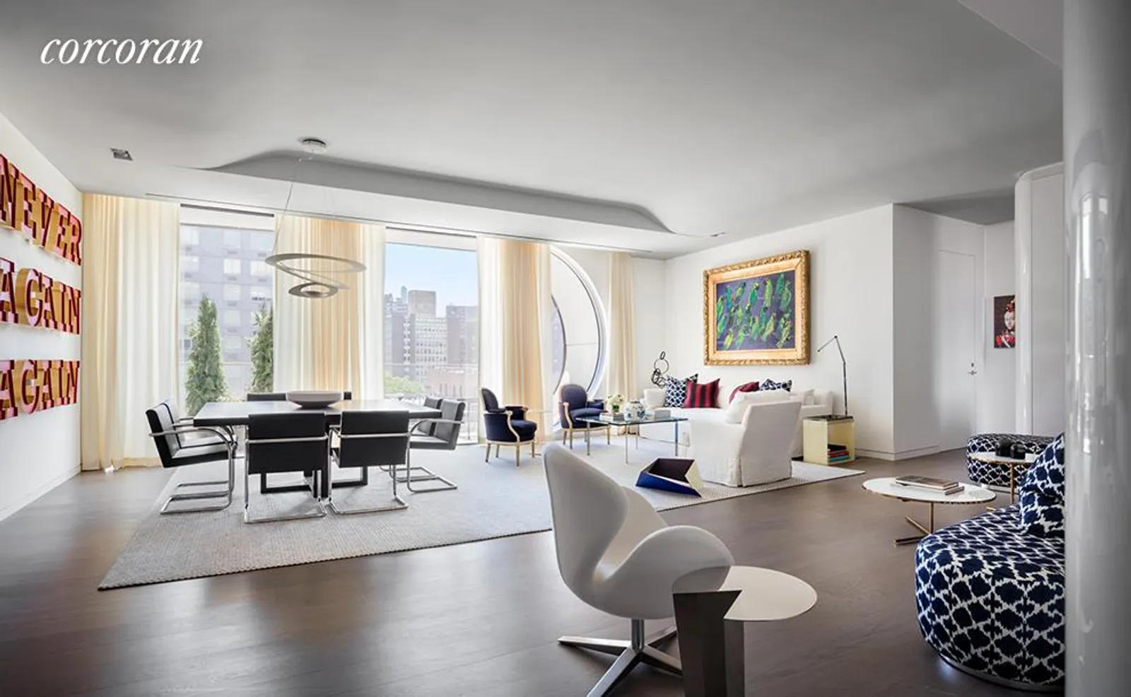New York City Real Estate | View 520 West 28th Street, PH38 | 3 Beds, 3 Baths | View 1