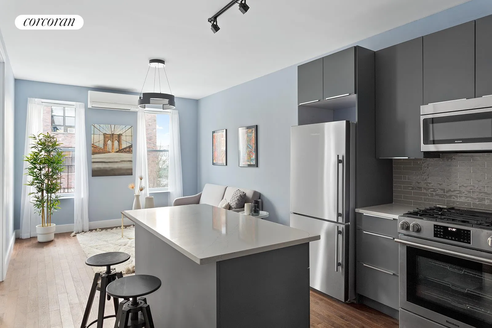 New York City Real Estate | View 627 Wilson Avenue, 3 | 2 Beds, 2 Baths | View 1