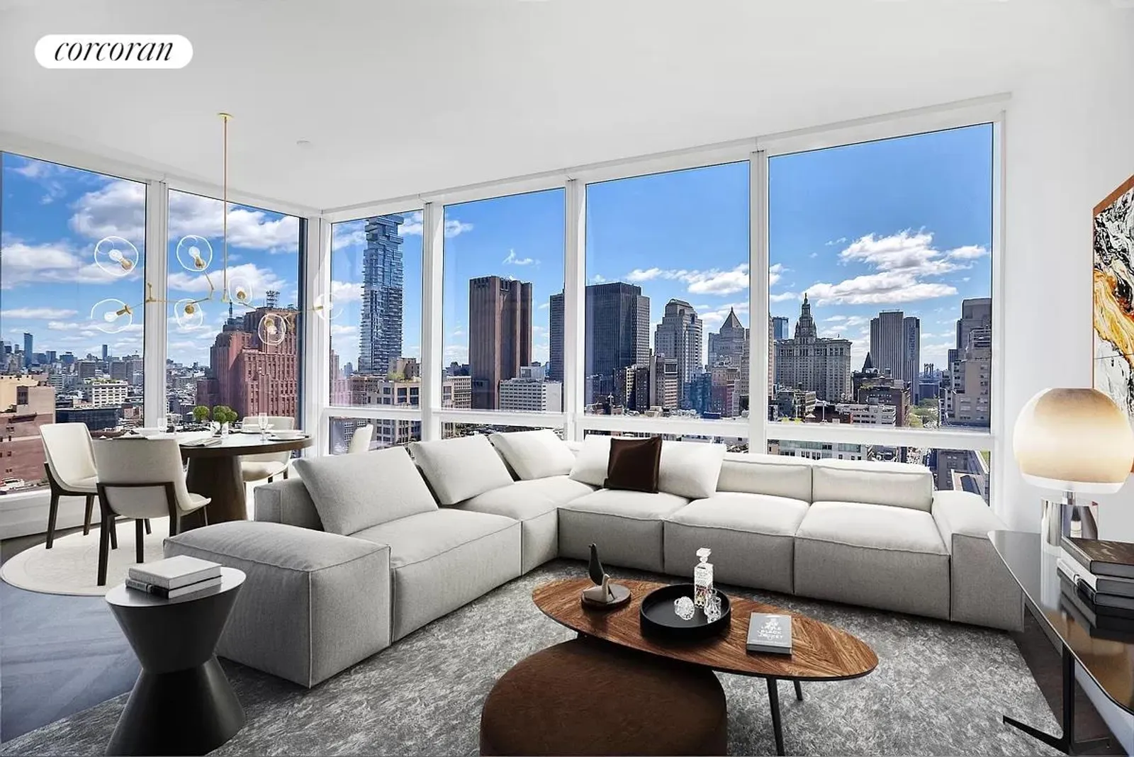 New York City Real Estate | View 111 Murray Street, 24A | 2 Beds, 2 Baths | View 1