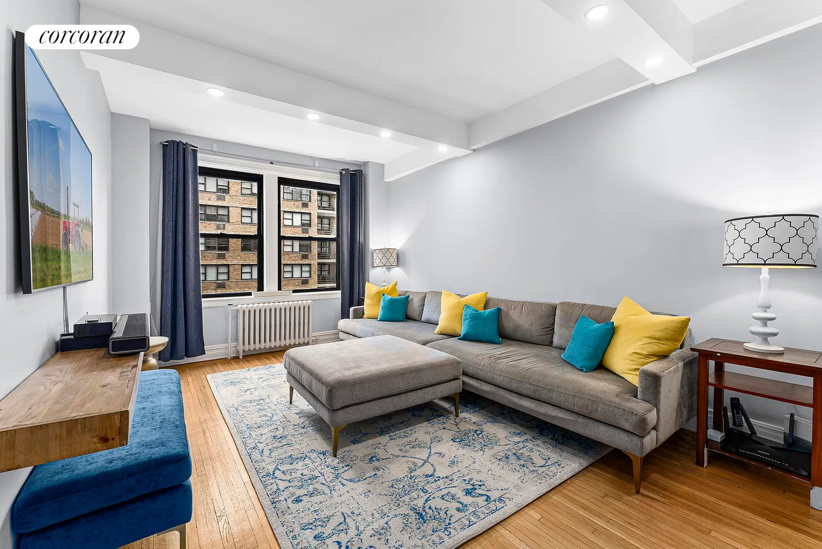 New York City Real Estate | View 457 West 57th Street, 806 | 1 Bed, 1 Bath | View 1