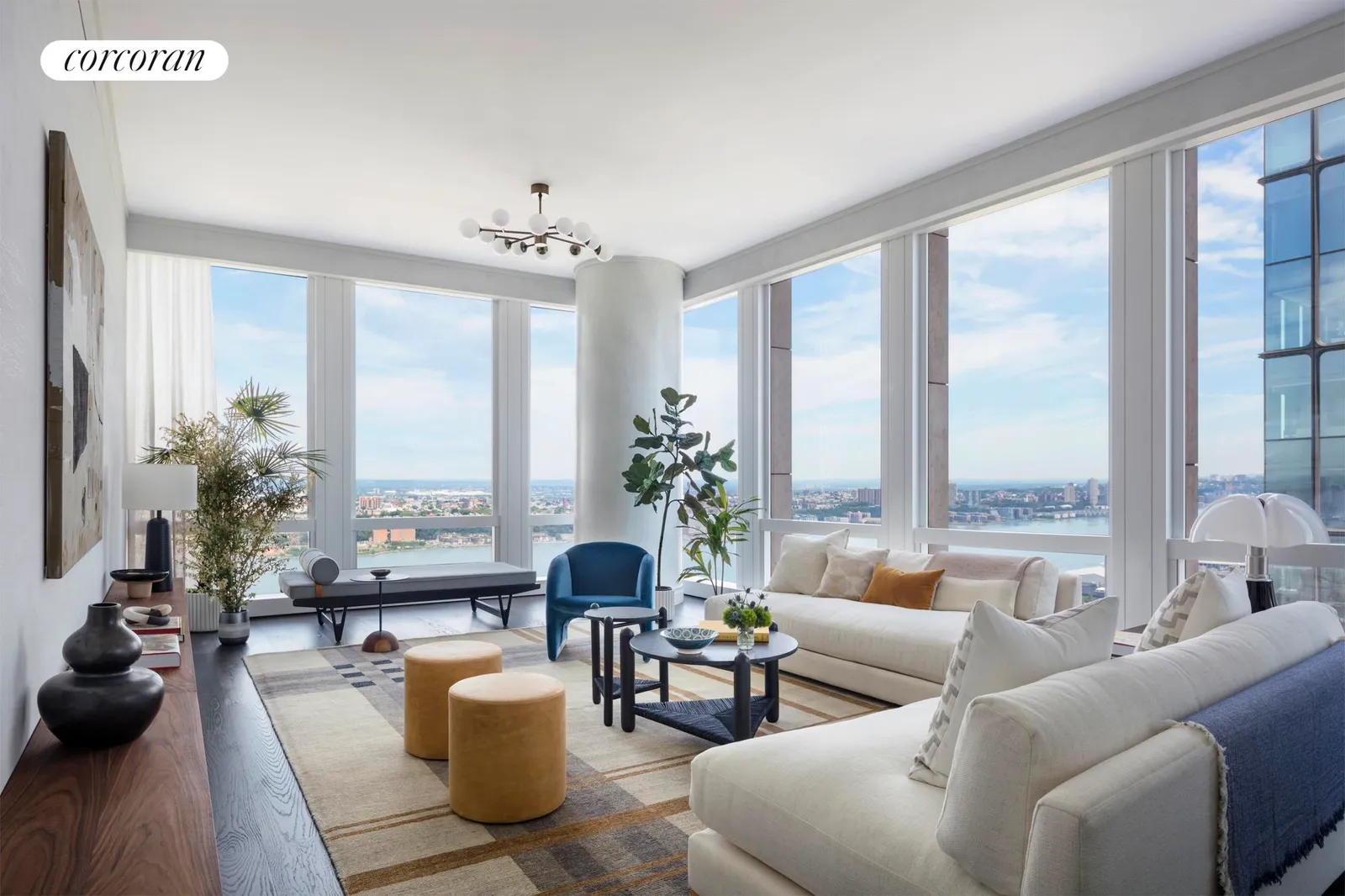 New York City Real Estate | View 35 Hudson Yards, 6202 | 2 Beds, 2 Baths | View 1