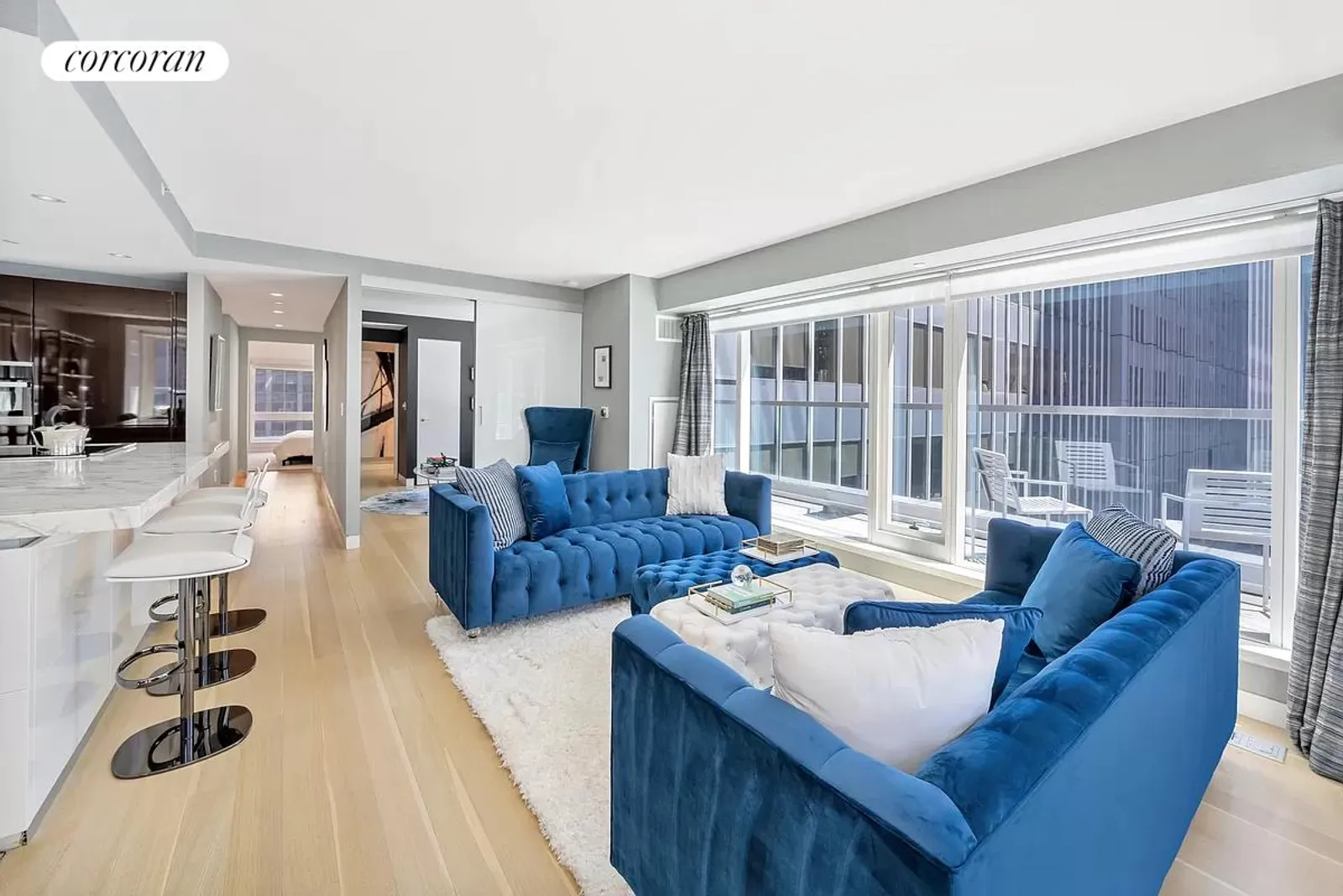 New York City Real Estate | View 135 West 52nd Street, 17C | 3 Beds, 3 Baths | View 1
