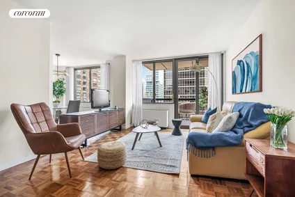 Homes for sale in New York | View 300 East 54th Street, 23J | 2 Beds, 1 Bath