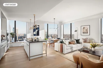 Homes for sale in Brooklyn | View 11 Hoyt Street, 43F | 3 Beds, 3 Baths