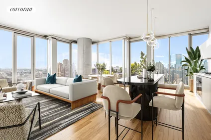 Homes for sale in New York | View 56 Leonard Street, 23AEAST | 3 Beds, 3 Baths