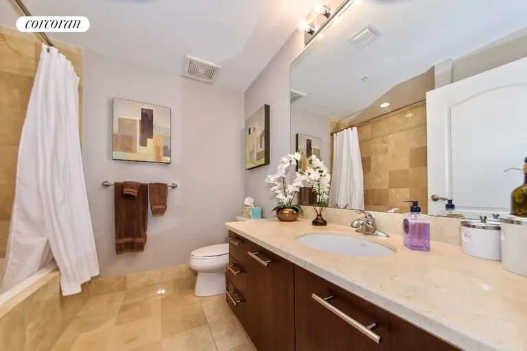 New York City Real Estate | View 410 Evernia Street #418 | Guest Bathroom | View 19