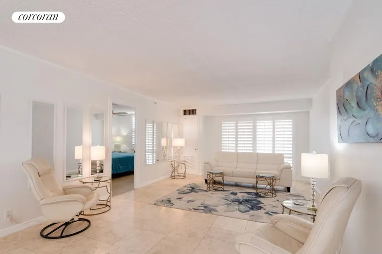New York City Real Estate | View 4511 S Ocean Blvd 704 | Beautiful Tile Floors & Plantation Shutters | View 5