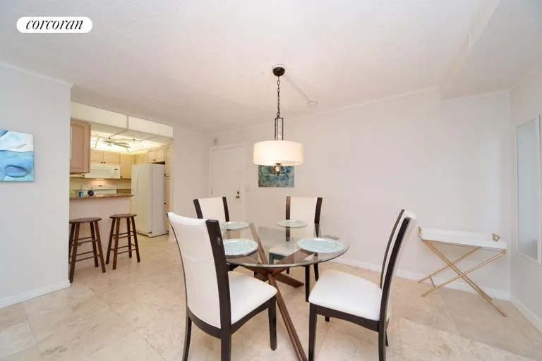 New York City Real Estate | View 4511 S Ocean Blvd 704 | Dining Area Off Kitchen | View 11