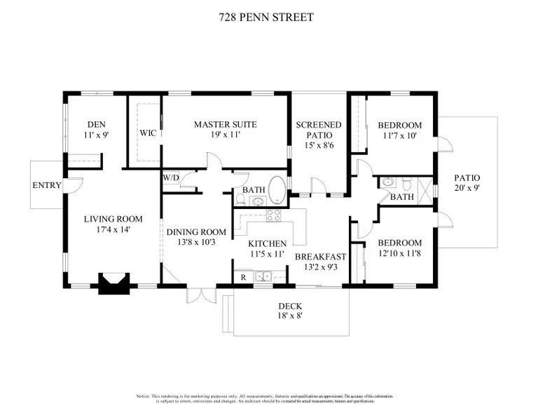 728 Penn Street | floorplan | View 21