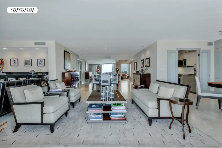 New York City Real Estate | View 2600 South Ocean Boulevard, 503W | Living Room  | View 3