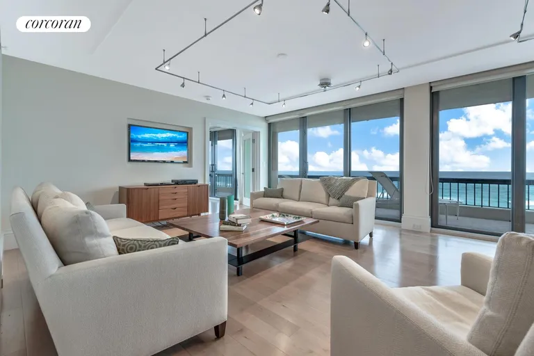 New York City Real Estate | View 2660 South Ocean Boulevard 601N | Living Room  | View 6