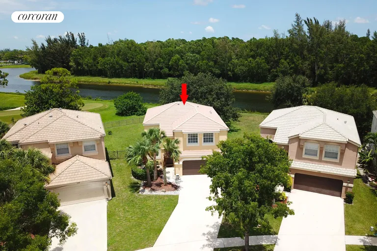 New York City Real Estate | View 1132 Oakwater Drive | Front Aerial | View 2