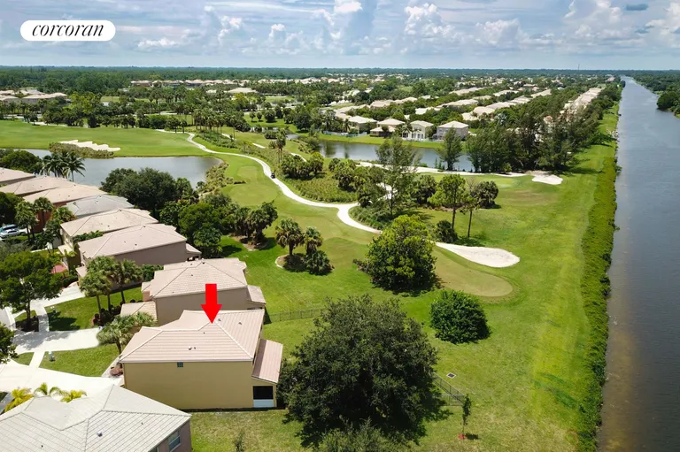 New York City Real Estate | View 1132 Oakwater Drive | Side Aerial | View 4