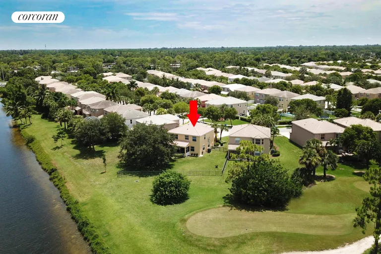 New York City Real Estate | View 1132 Oakwater Drive | Rear Aerial | View 5