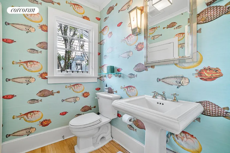 New York City Real Estate | View 124 Seabreeze Avenue | Guest Bathroom | View 14