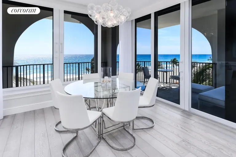 New York City Real Estate | View 360 South Ocean Blvd 5A | Dining Area | View 3