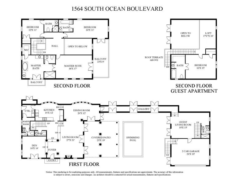 1564 South Ocean Blvd. | floorplan | View 10