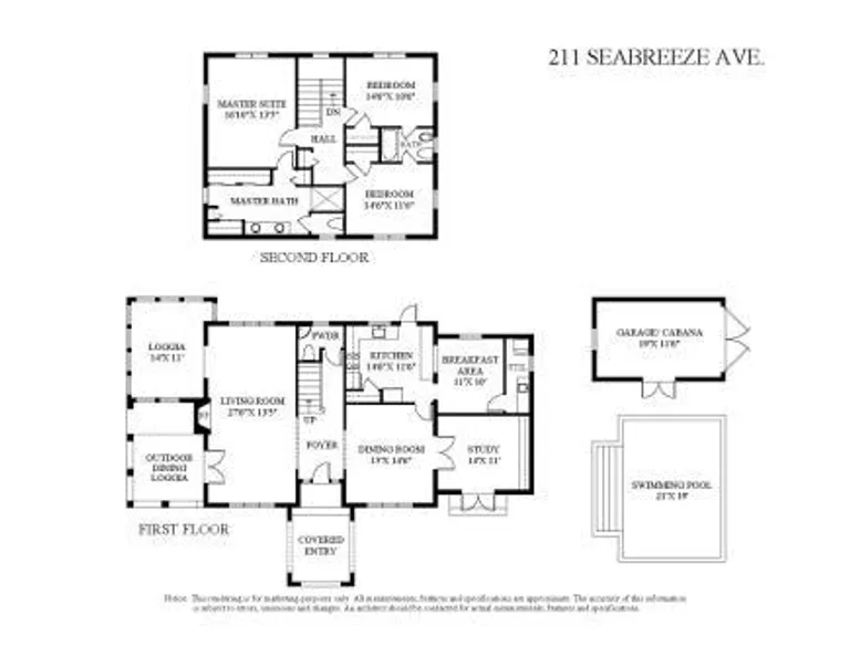 211  Seabreeze Avenue | floorplan | View 2