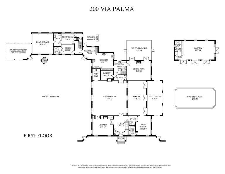 200 Via Palma | floorplan | View 13